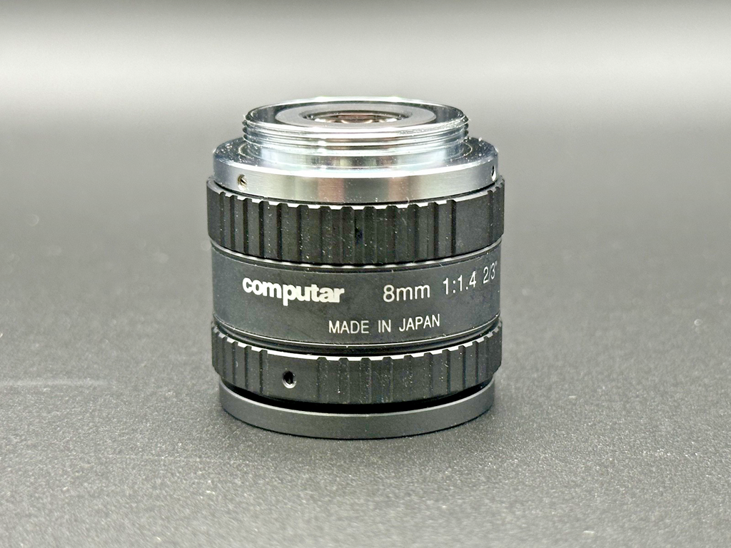 Computar 8mm f/1.4 2/3" Manual Iris Focus Industrial Camera Lens Japan0