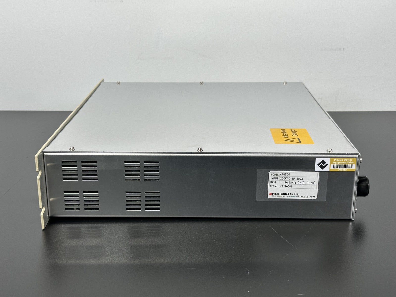 Pearl Kogyo APU500 EC1 Monitor Unit Industrial Control Module3