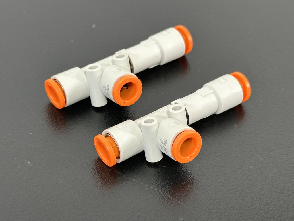 Lot of 2 SMC ZH07D Inline Vacuum Generator Ejectors1
