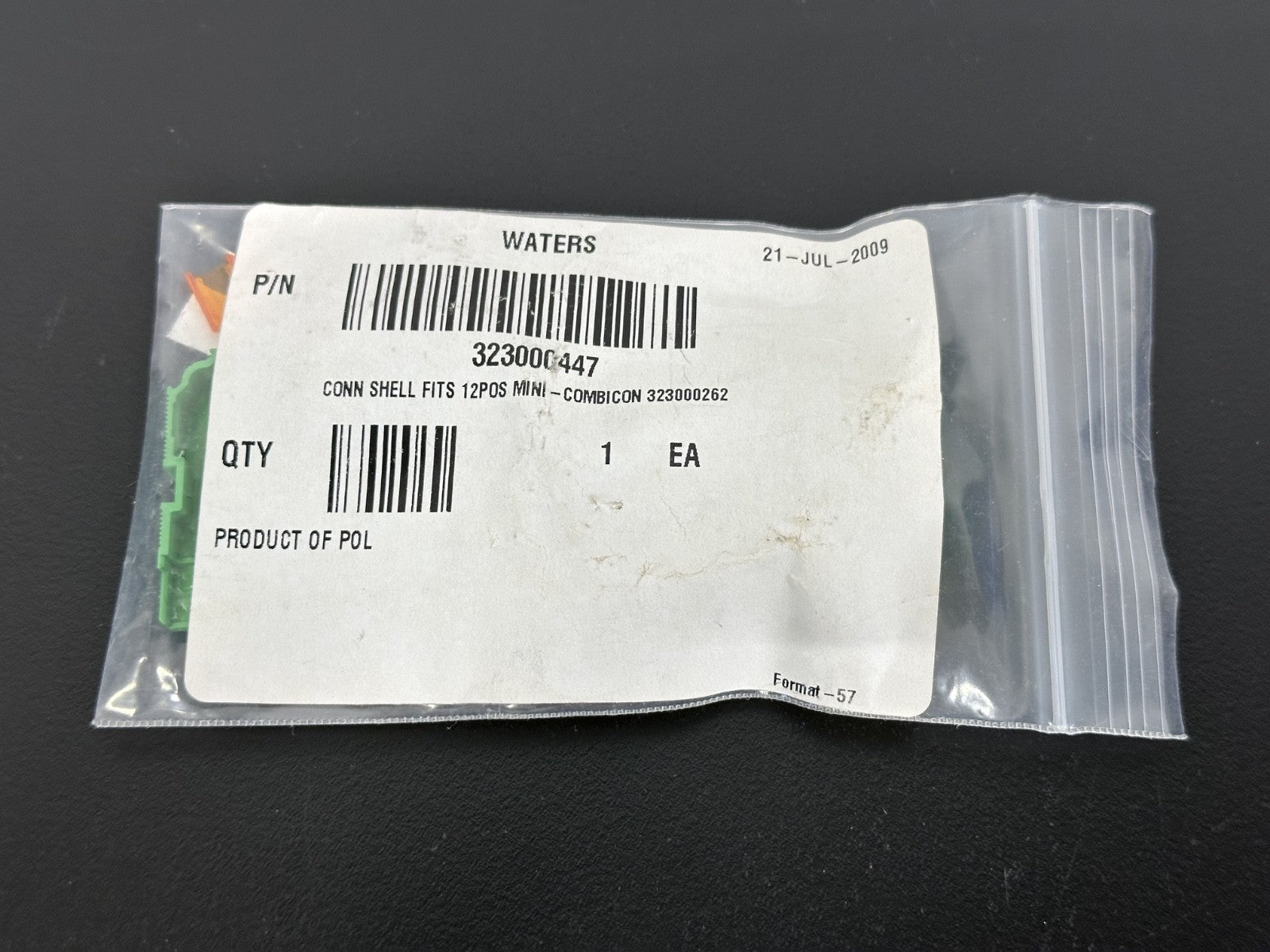 Waters 323000447 12 Position Mini Combicon Connector Shell0