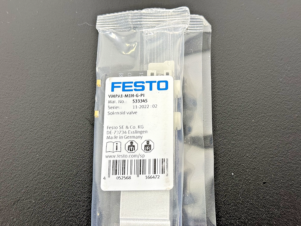 Festo VMPA1 M1H G PI Solenoid Valve 533345 New Sealed1