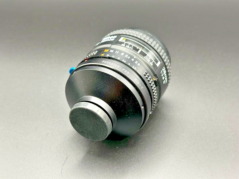 Nikon AF Nikkor 28mm f/2.8D Wide Angle Lens w/ Fotodiox Pro Nik C Adapter2