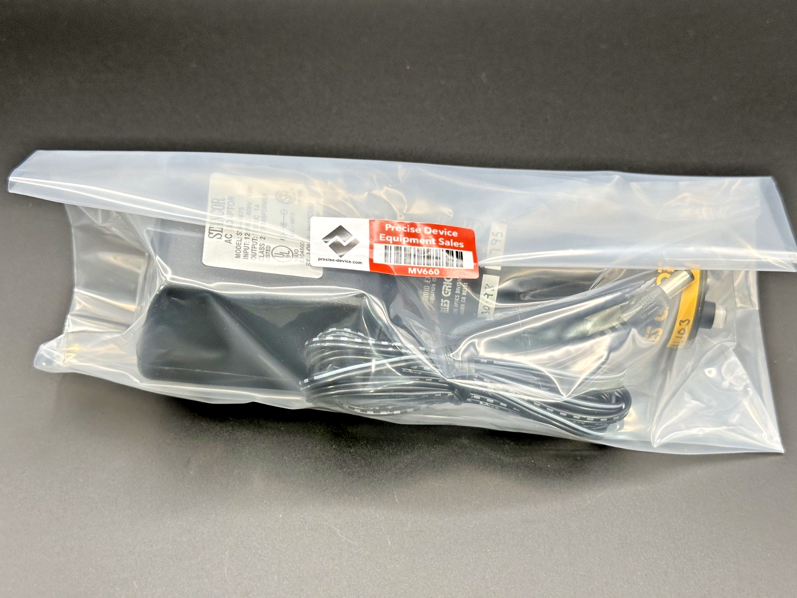 Melles Griot 06DAL103 650nm 4mW Diode Laser Assembly w/ AC Adapter5