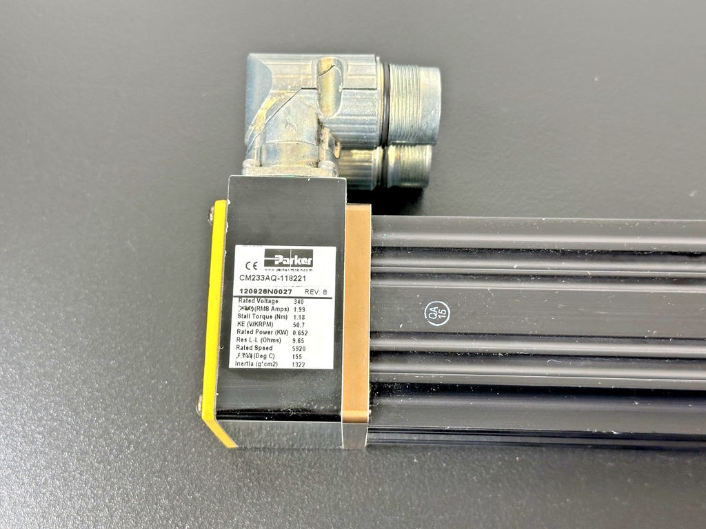 Parker CM233AQ 11I3221 Servo Motor 120926N0027 340V 0.652kW2