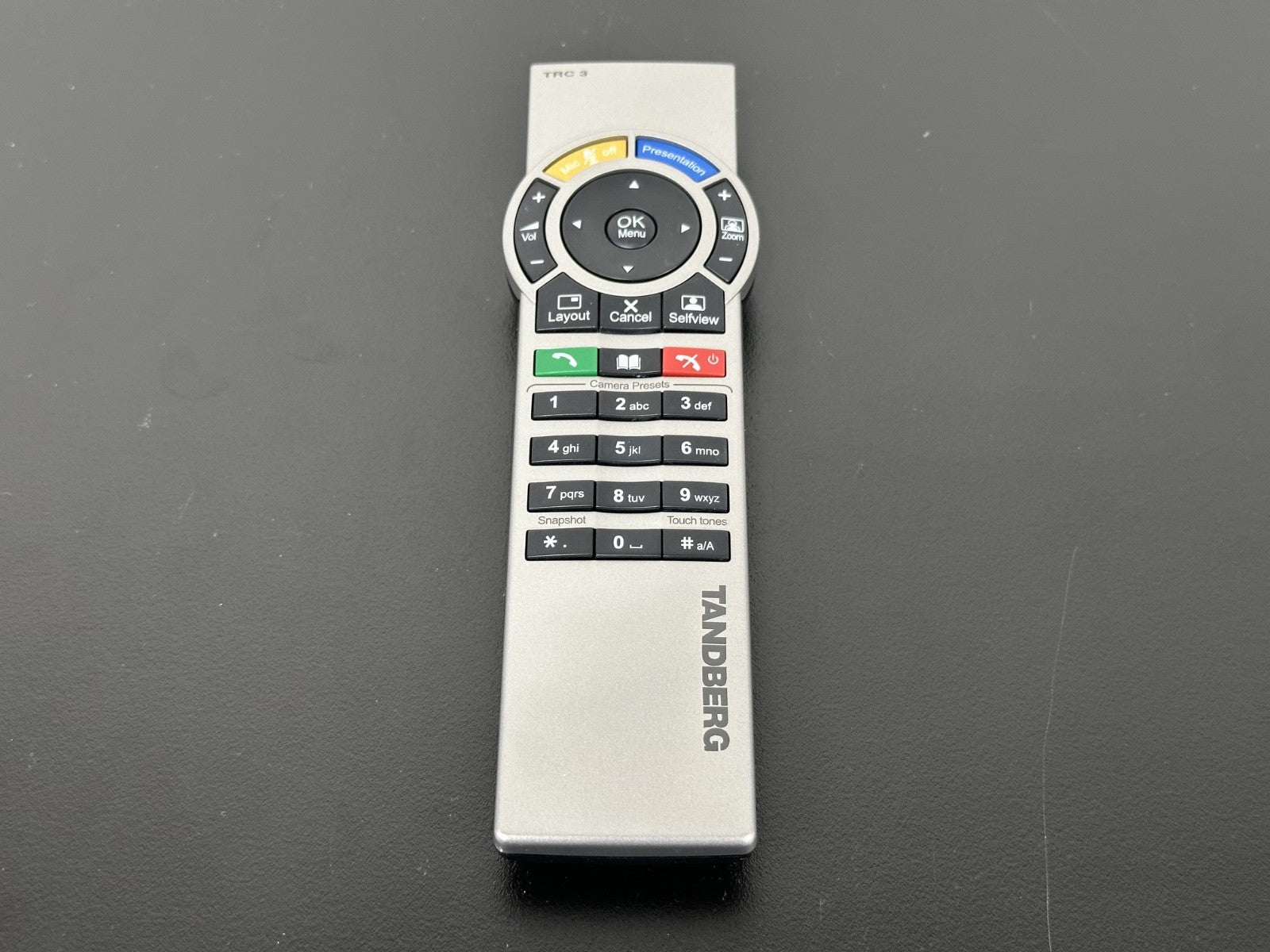 Tandberg TRC 3 Video Conferencing Remote Control Conference System0
