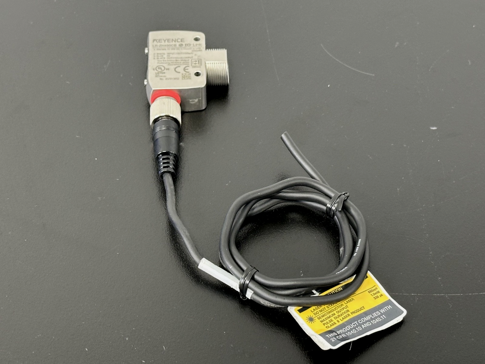 Keyence LR ZH490CB IO Link CMOS Laser Sensor w/ Cut Cable LR Z Series0