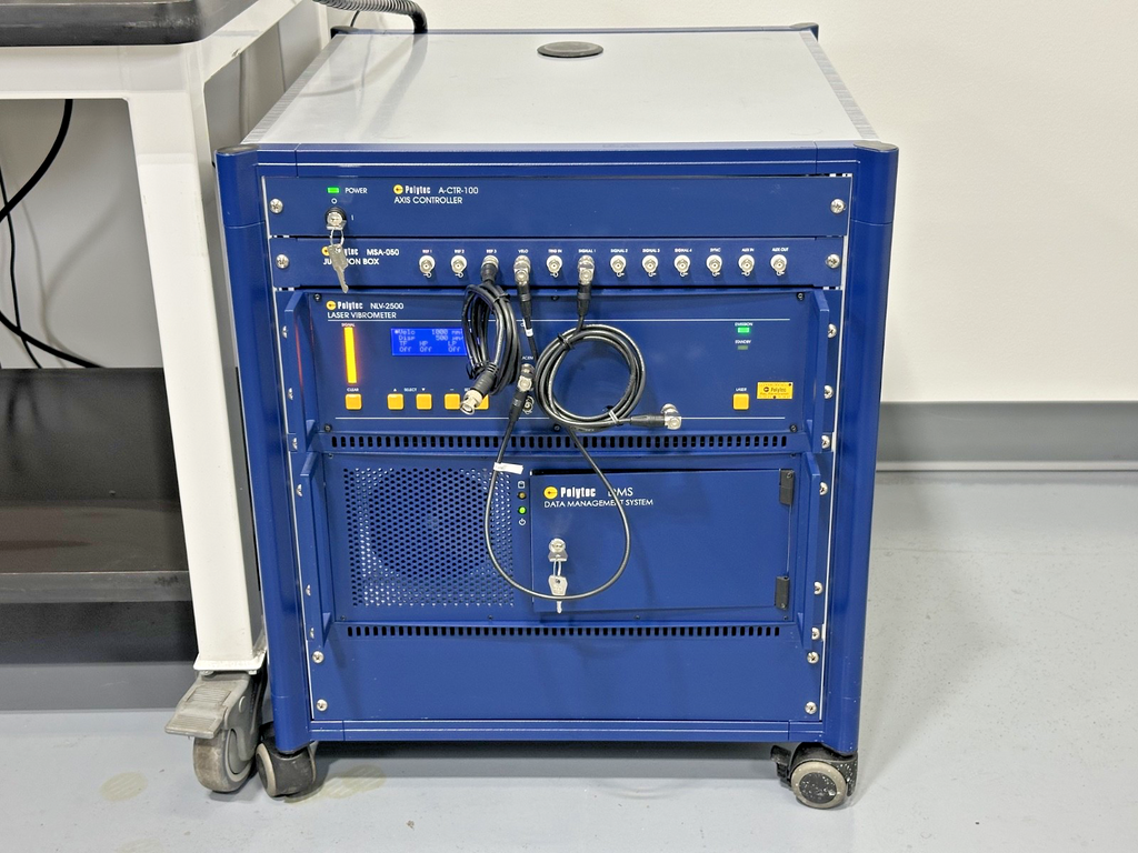 Polytec MSA 050 Micro System Analyzer NLV 2500 Laser Vibrometer Complete System4