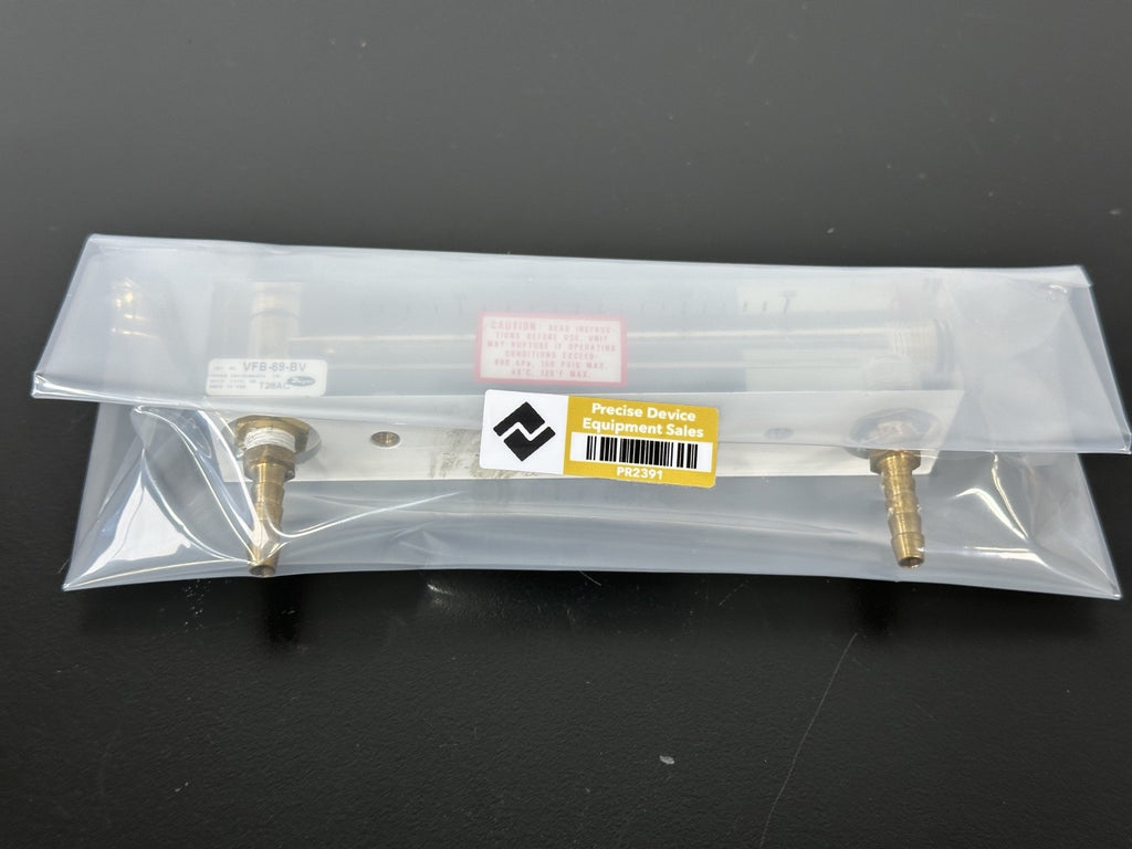 Dwyer VFB 69 BV Air Flow Meter Rotameter 0 40 L/min w/ Valve Used Untested5