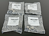 Lot of 4 Omega Series 010MS013 5/8" Vibration Dampening Tube Pipe Clamps New0