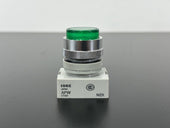IDEC APW N2X Green Illuminated Push Button Indicator 22mm Panel Mount0