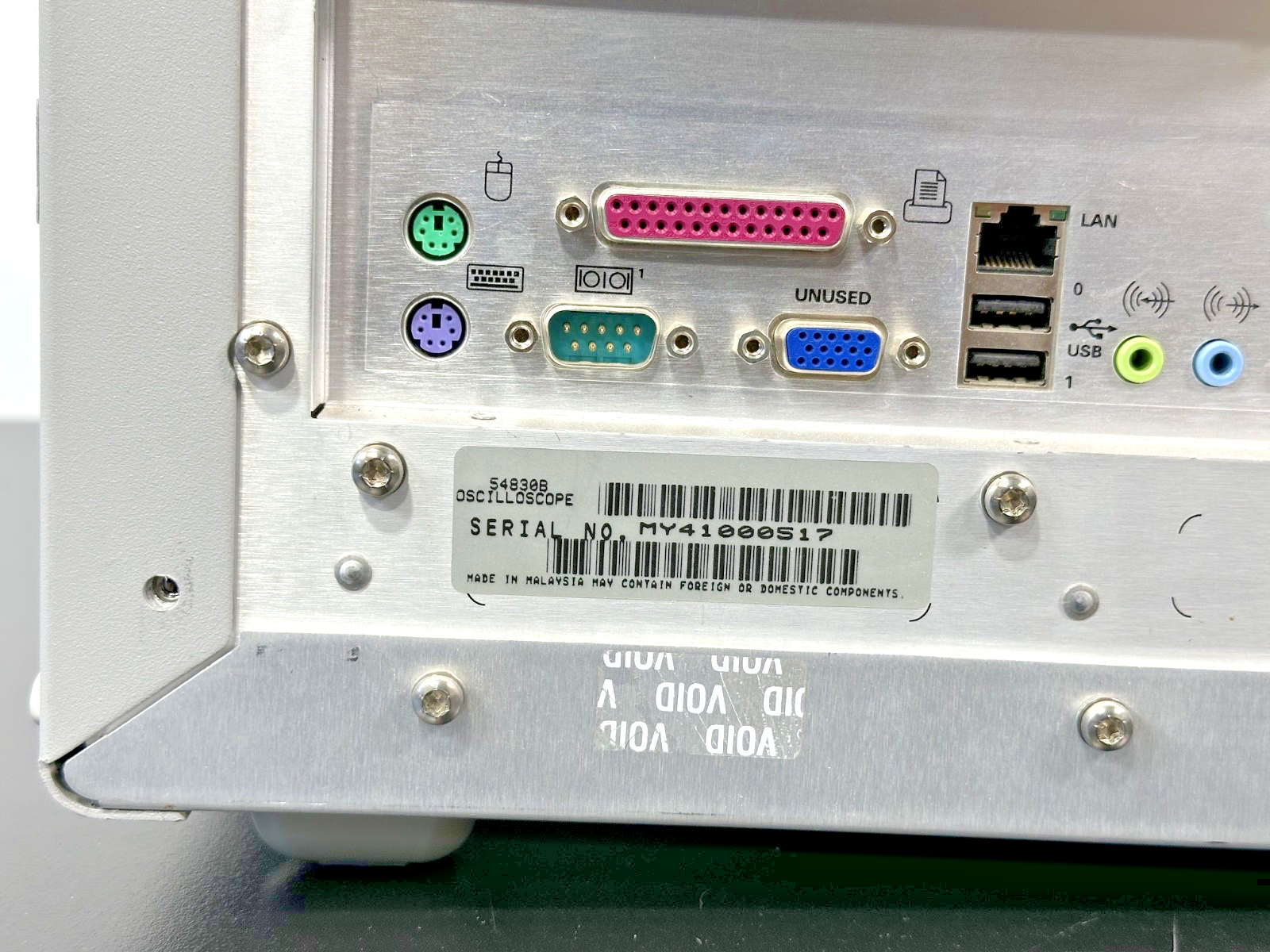 Agilent Infiniium 54830B 600MHz 4GSa/s 2 Channel Digital Oscilloscope For Parts6