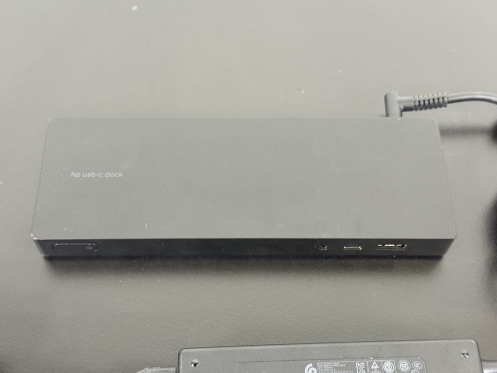 HP USB C Dock G4 HSTNH U601 Laptop Docking Station w/ Power Adapter1