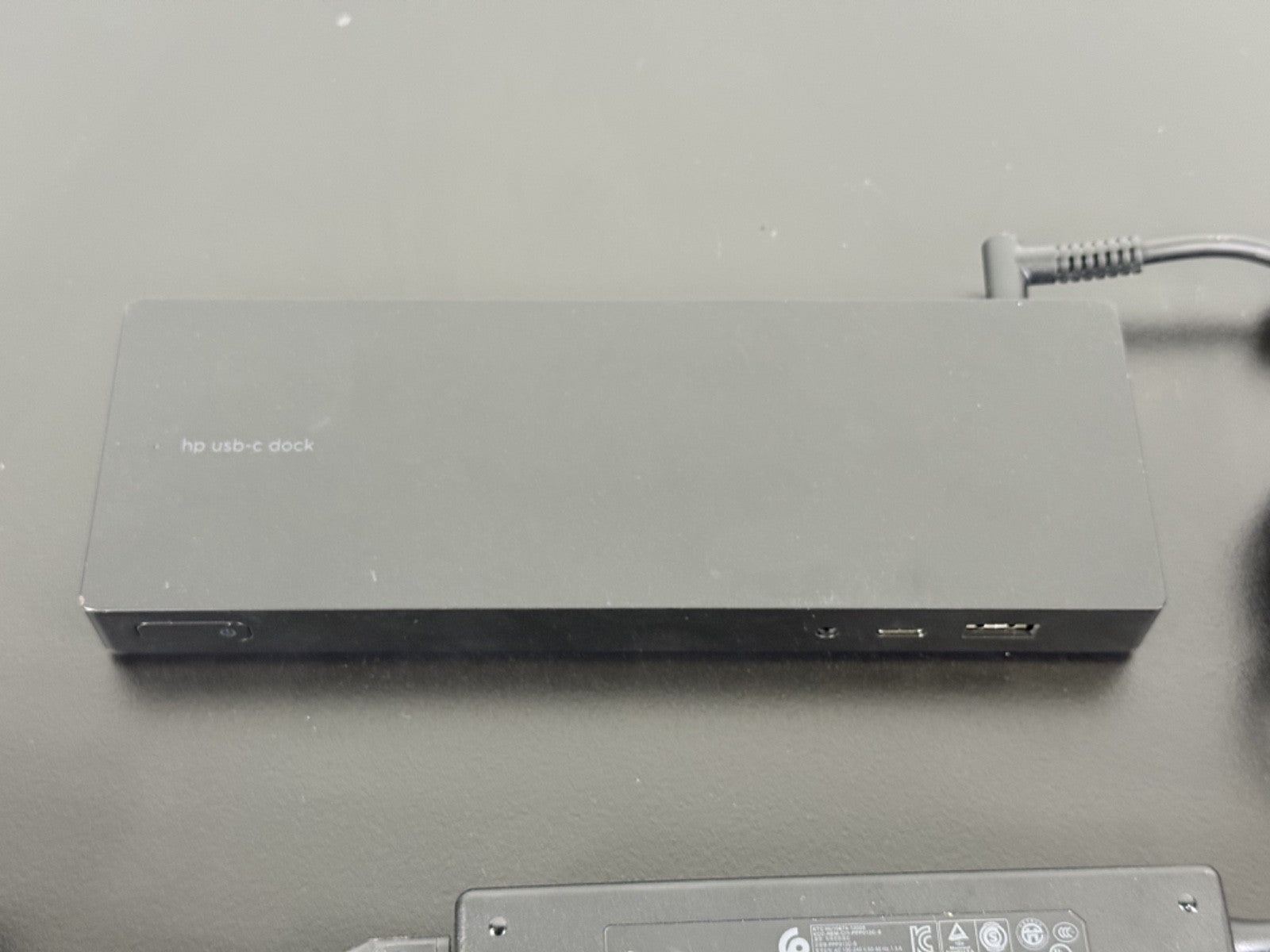 HP USB C Dock G4 HSTNH U601 Laptop Docking Station w/ Power Adapter1