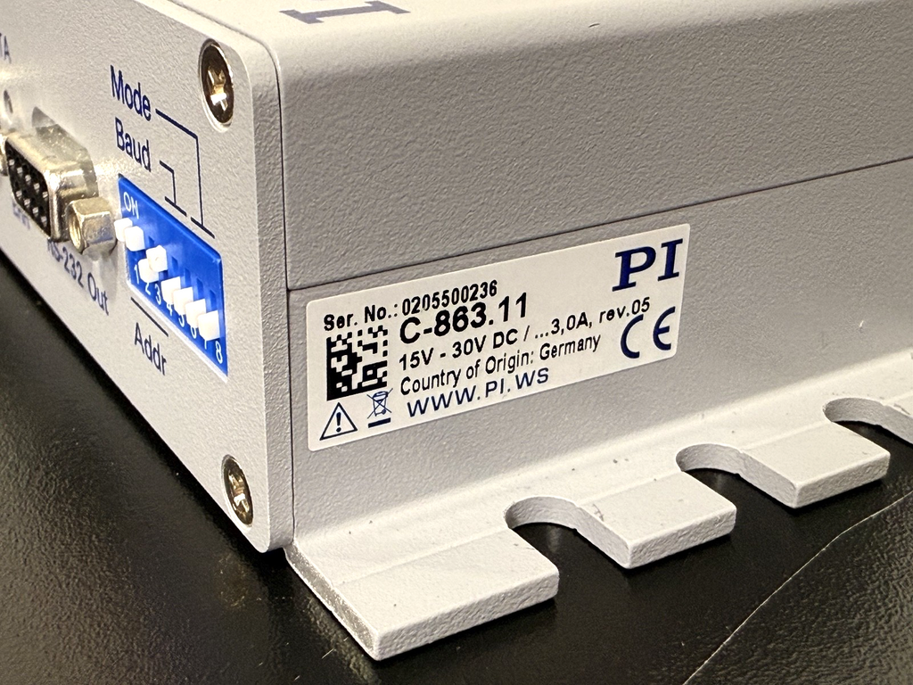 Physik Instrumente PI M 110 Linear Stage w/ Mercury C 863.11 Controller3