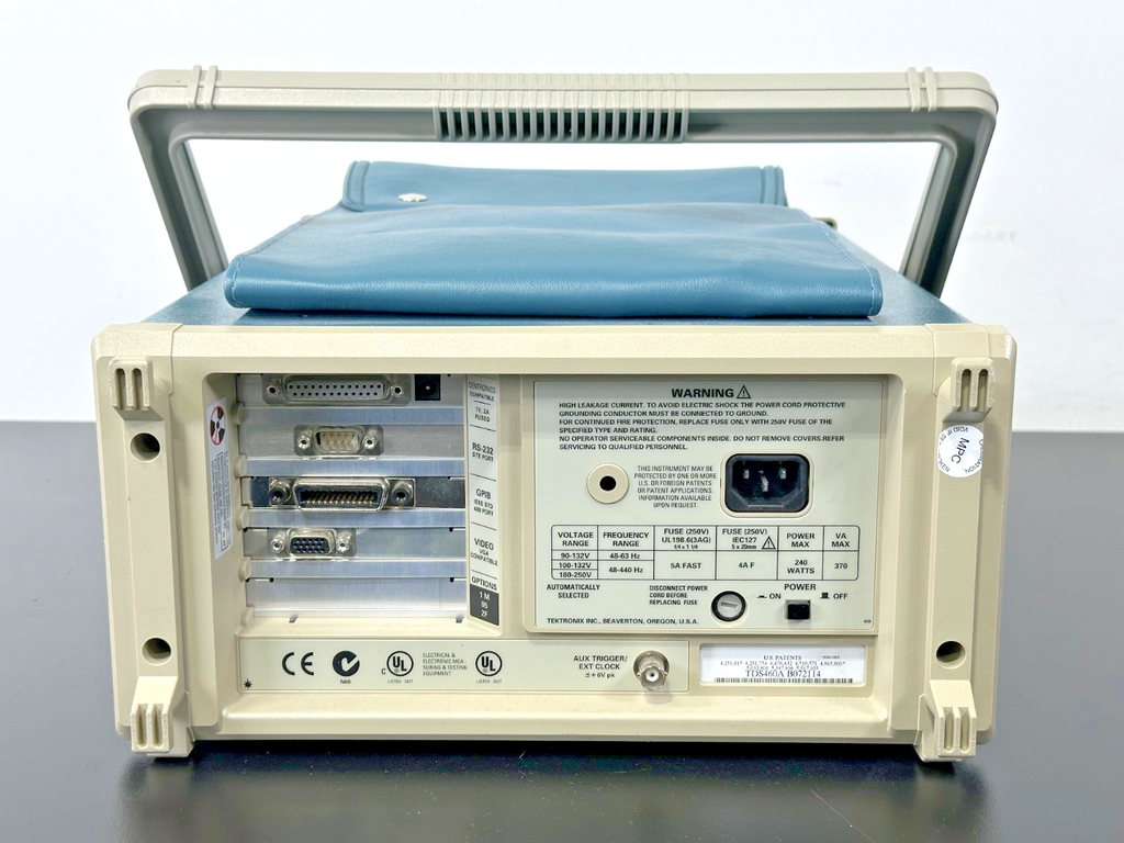 Tektronix TDS460A 400MHz 4 Channel Digitizing Oscilloscope Bad Display3