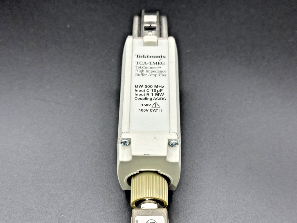Tektronix TCA 1MEG TekConnect High Impedance Buffer Amplifier w/ P6139A Probe4