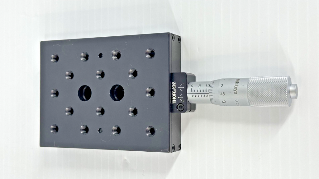Thorlabs 25mm Manual Linear Translation Stage w/ Mitutoyo Micrometer0