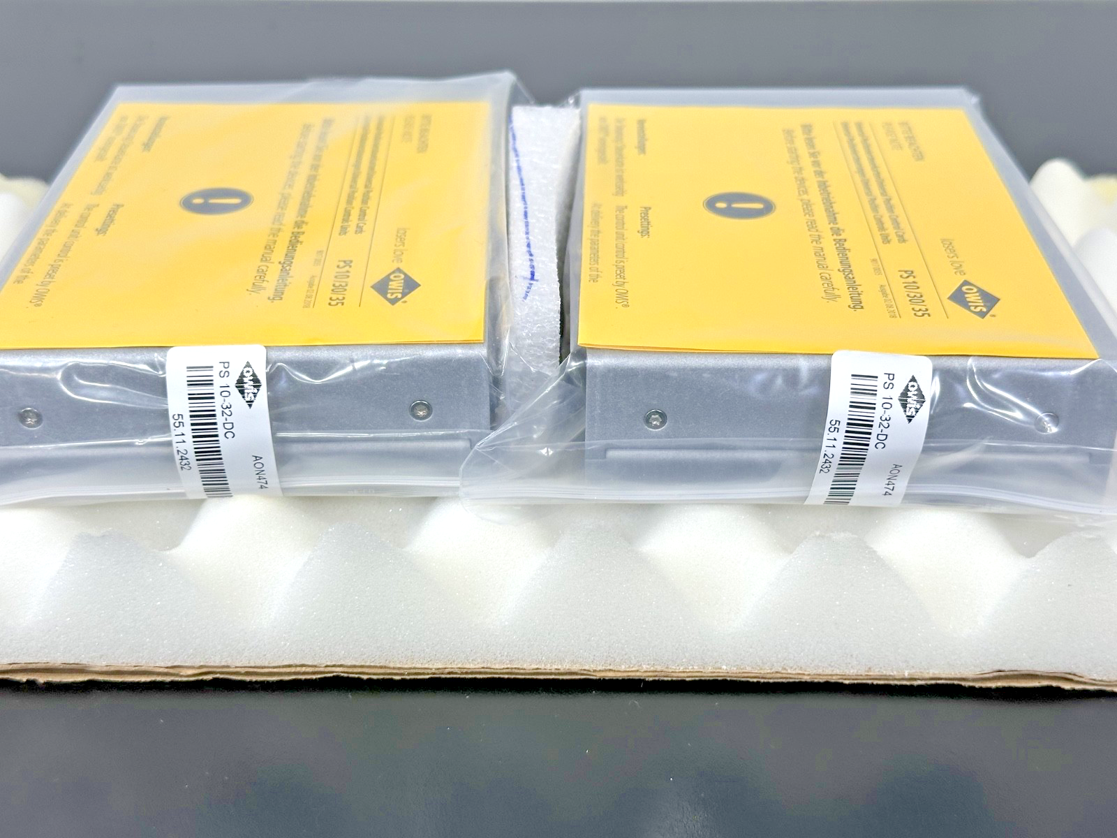 Lot of 2 OWIS PS 10 32 DC Universal Position Control Units 55.11.24 New Open Box1