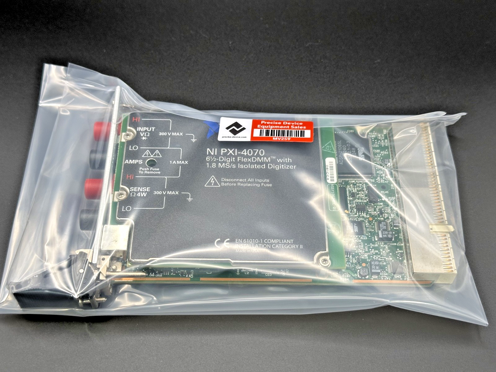 National Instruments NI PXI 4070 6.5 Digit FlexDMM 1.8 MS/s Digitizer Module7