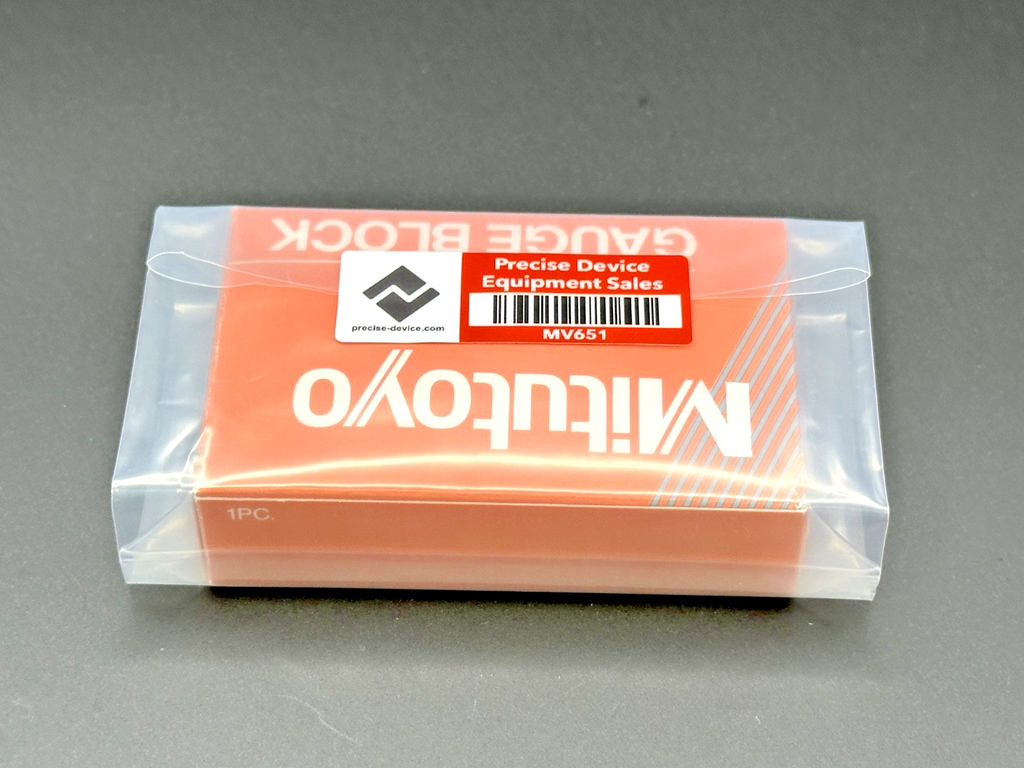 Mitutoyo 611625-531 15mm Rectangular Steel Gauge Block ASME Grade 0 New Open Box3