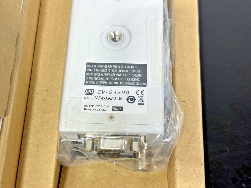 JAI CV-S3200 Super Sensitive DSP Color CCD Industrial Camera New Open Box1