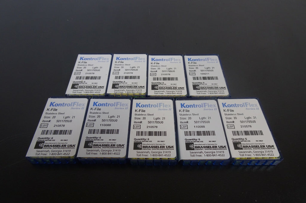 x9] Brasseler Kontrol Flex K File Series II Size 200