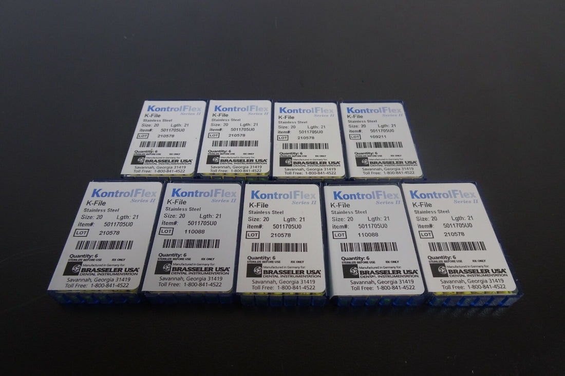 x9] Brasseler Kontrol Flex K File Series II Size 200
