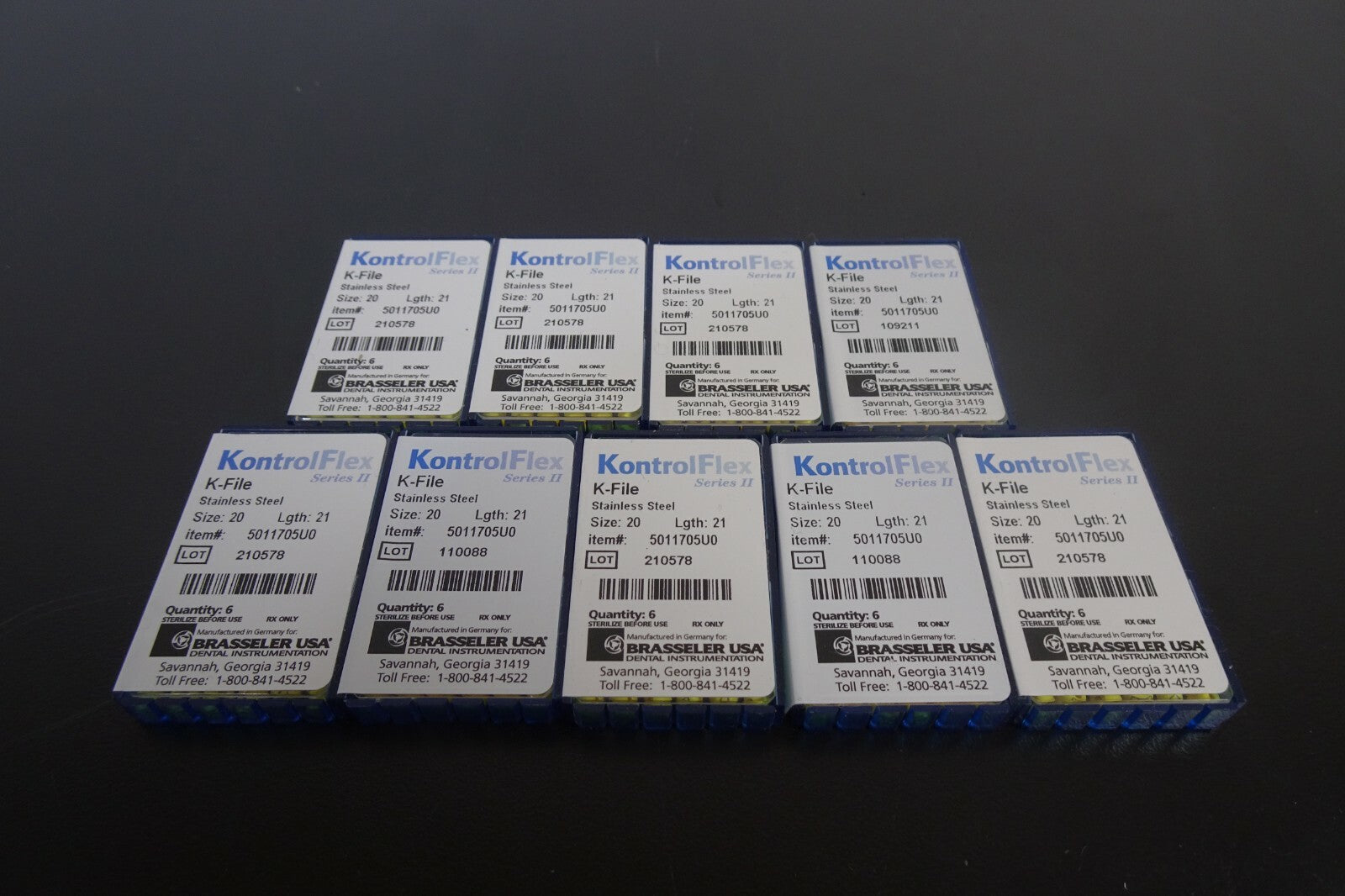 x9] Brasseler Kontrol Flex K File Series II Size 200