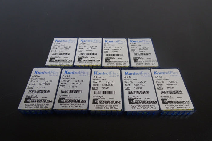 x9] Brasseler Kontrol Flex K File Series II Size 20