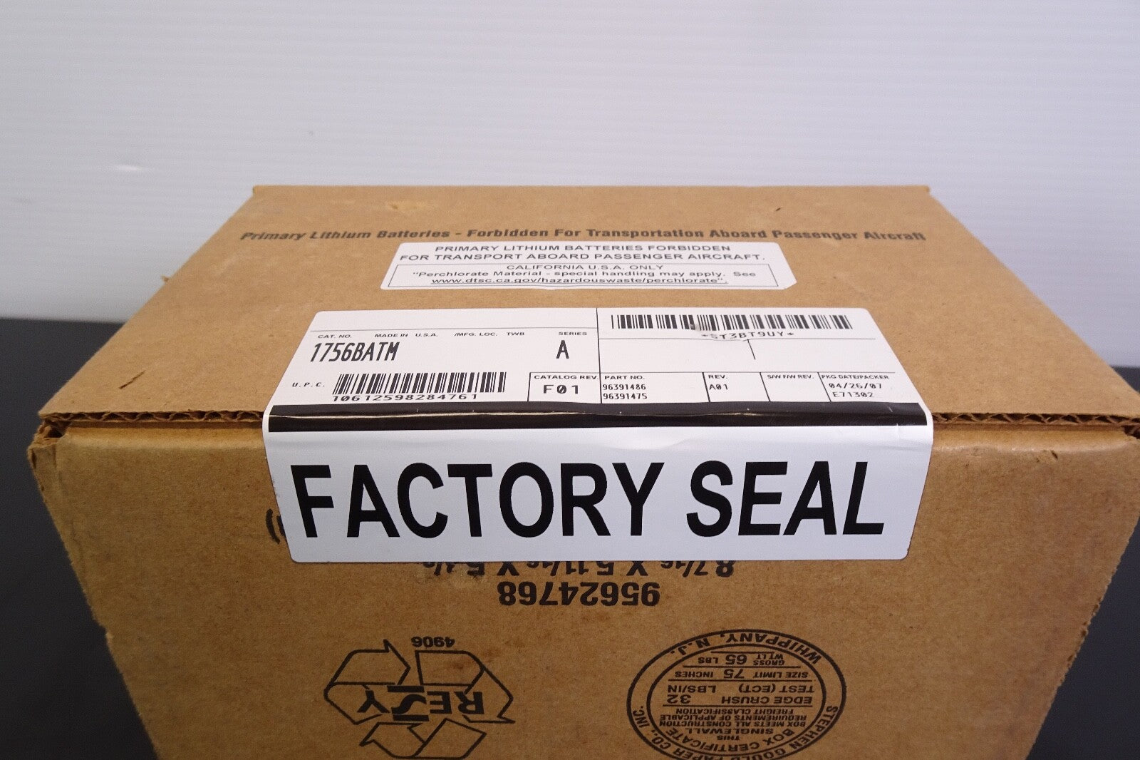 Allen Bradly 1756BATM Battery Module1