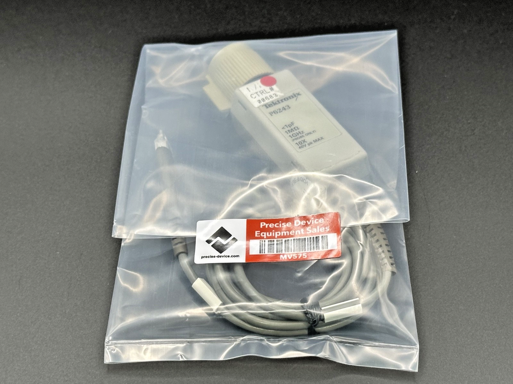 Tektronix P6243 1GHz 10X Active FET Oscilloscope Probe 1MΩ 40V3