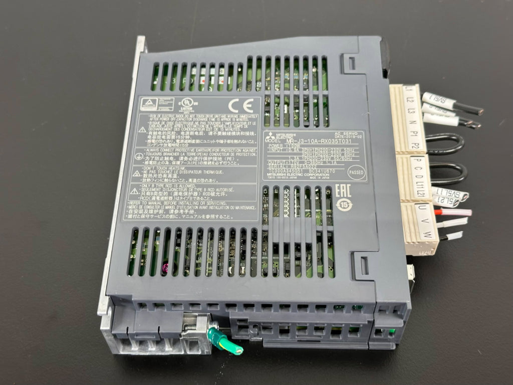 Mitsubishi Electric MR J3 10A RX035T031 Servo Drive Amplifier 100W MR J30