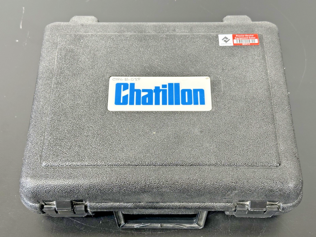 Chatillon DFGS50 50 lb Digital Force Gauge Incomplete Set w/ Case8