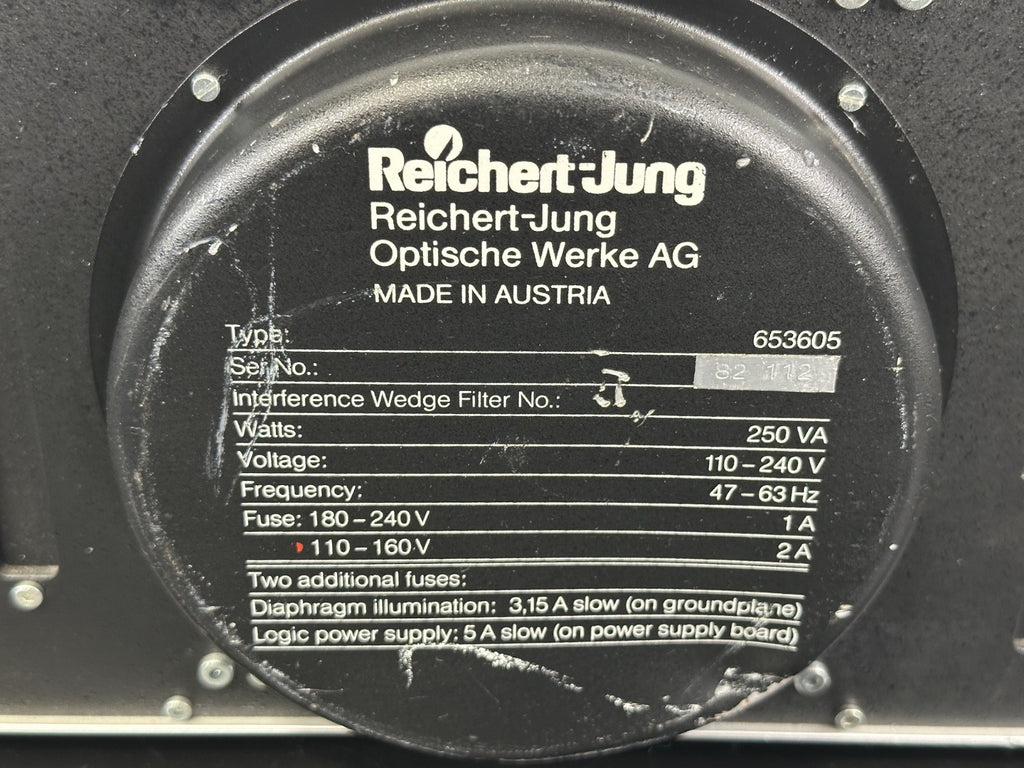 Reichert Jung Optische Werke AG Interference Wedge Filter Control Unit Austria6