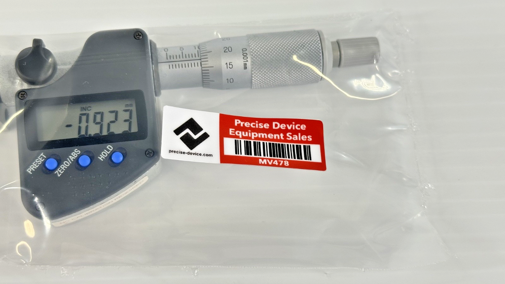 Mitutoyo MHN4 25MX Digimatic Micrometer Head 0 25mm with Mount6
