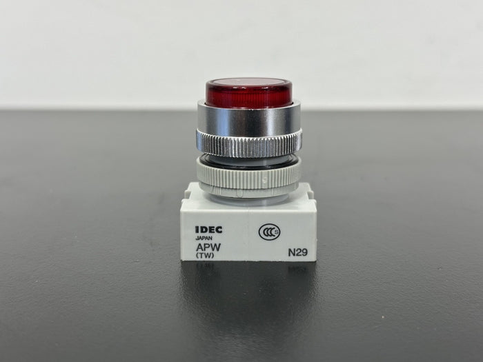 IDEC APW N29 Red 22mm Pilot Indicator Light Lamp Assembly
