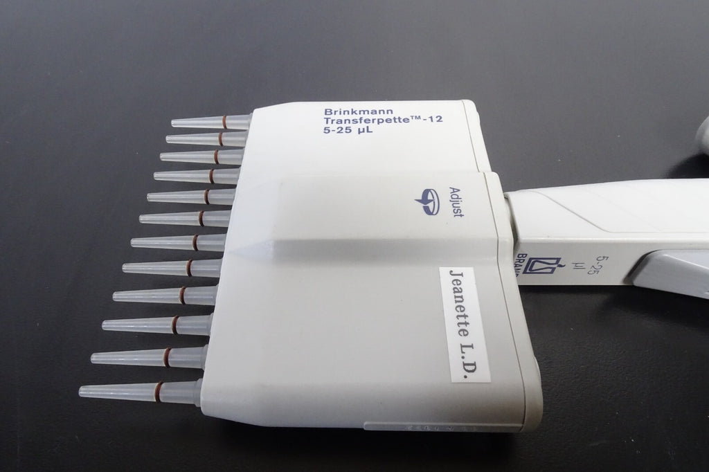 Brinkmann Transferpette 5 25uL   12 Channel Manual Pipette1
