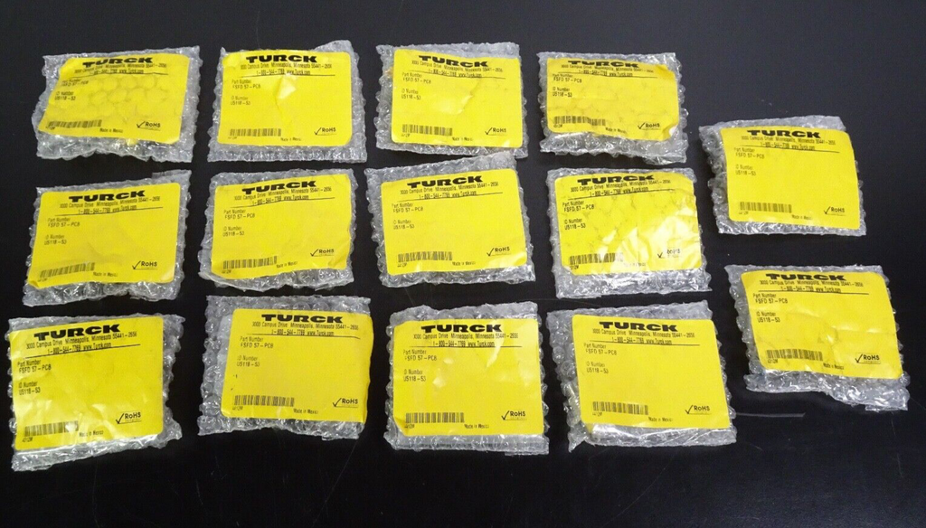 Lot 14) Turck FSFD 57 PCB M Series Connector0