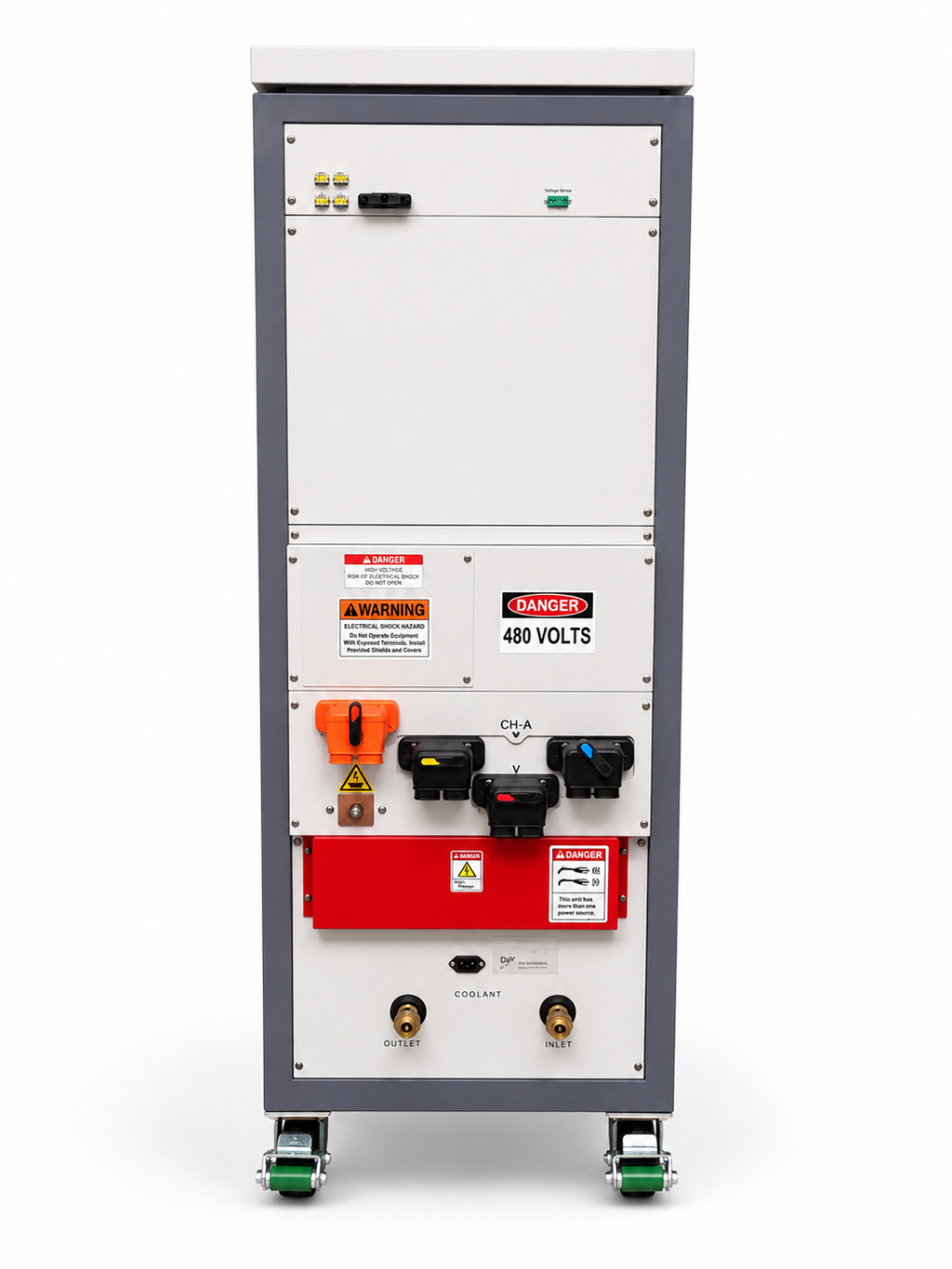 D&V Electronics 800039 Fault Injection Unit Test System 480V Untested4