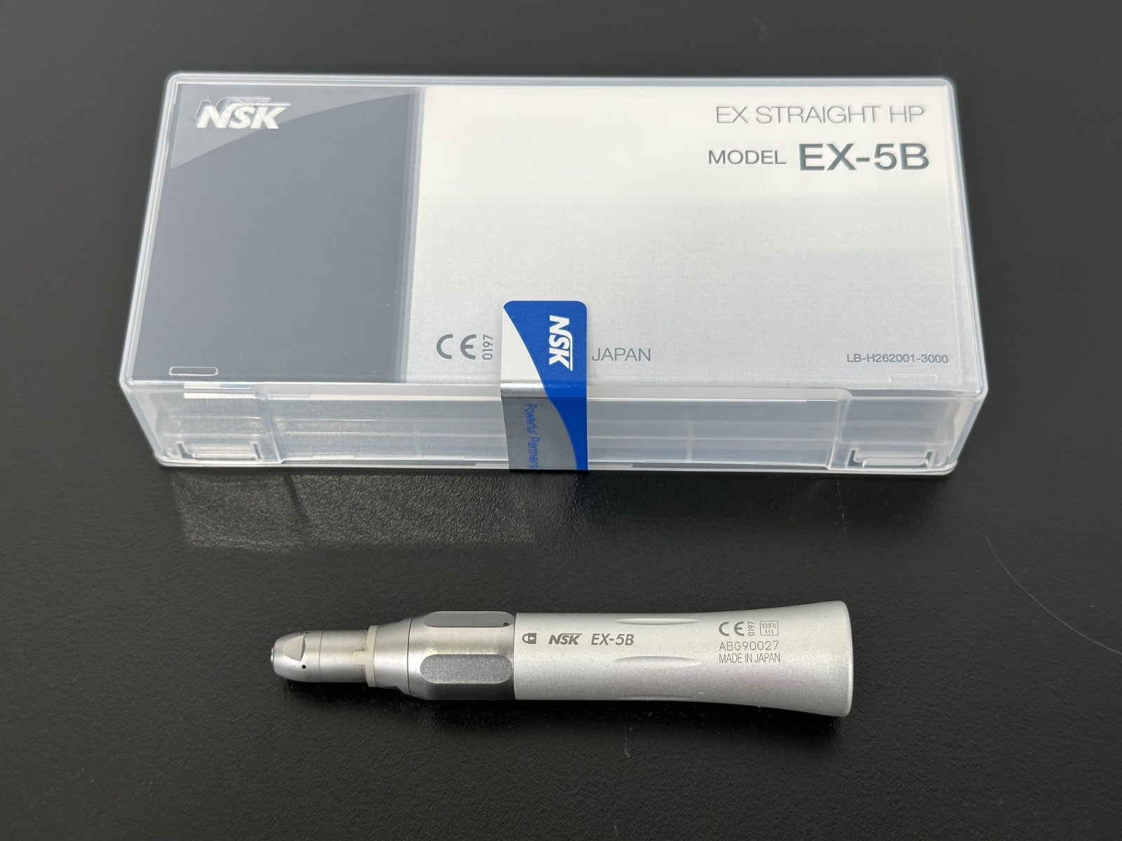 NSK EX 5B EX Straight HP Dental Straight Handpiece Attachment w/ Case0