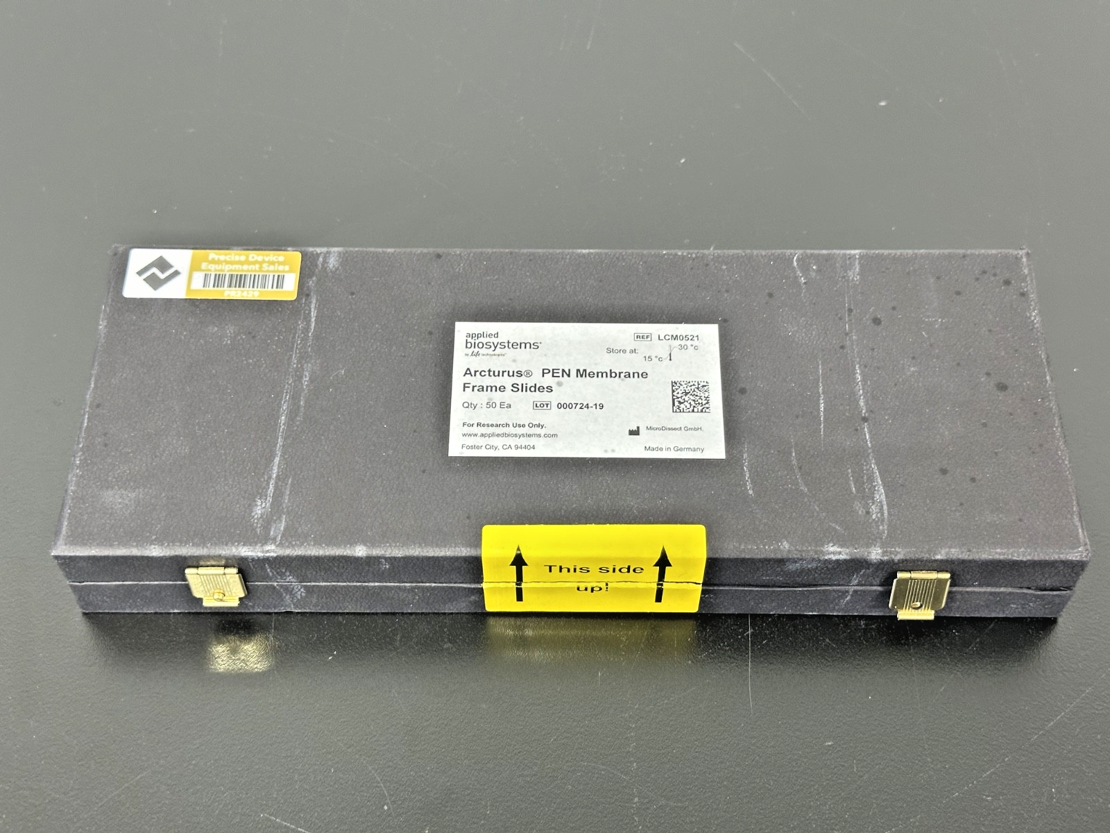 Applied Biosystems Arcturus PEN Membrane Frame Slides LCM0521 50 Slides0