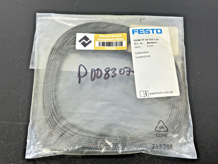 Festo EXCM YT 30 550 110 8024437 Timing Belt Toothed Belt New Sealed