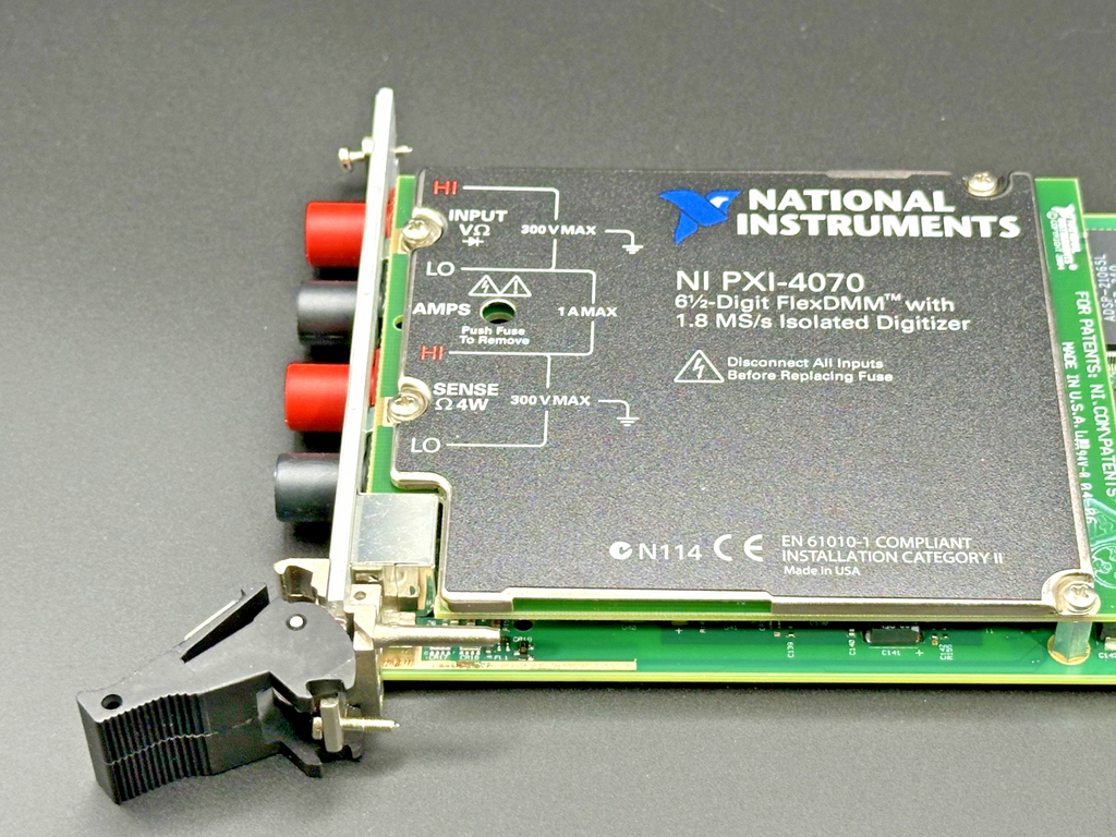 National Instruments NI PXI 4070 6.5 Digit FlexDMM 1.8 MS/s Digitizer Module4