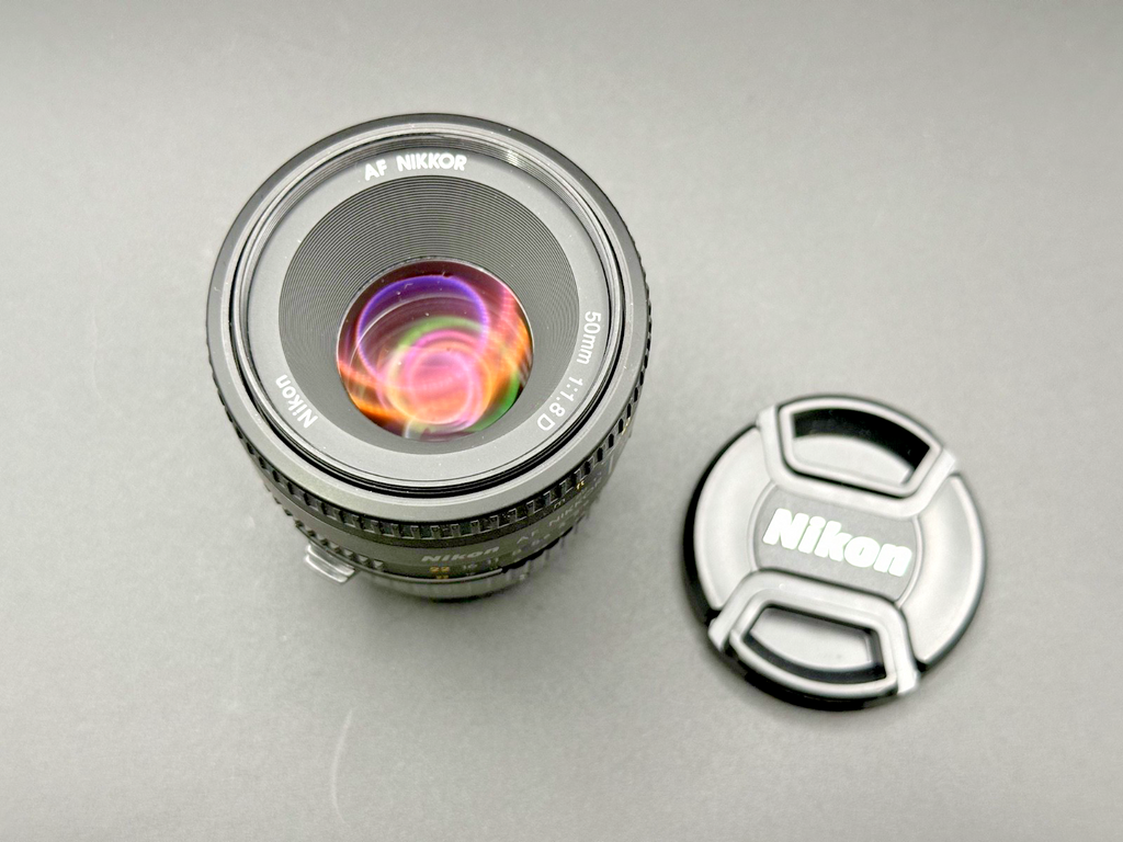 Nikon AF Nikkor 50mm f/1.8D Prime Lens w/ NA C Mount Adapter3