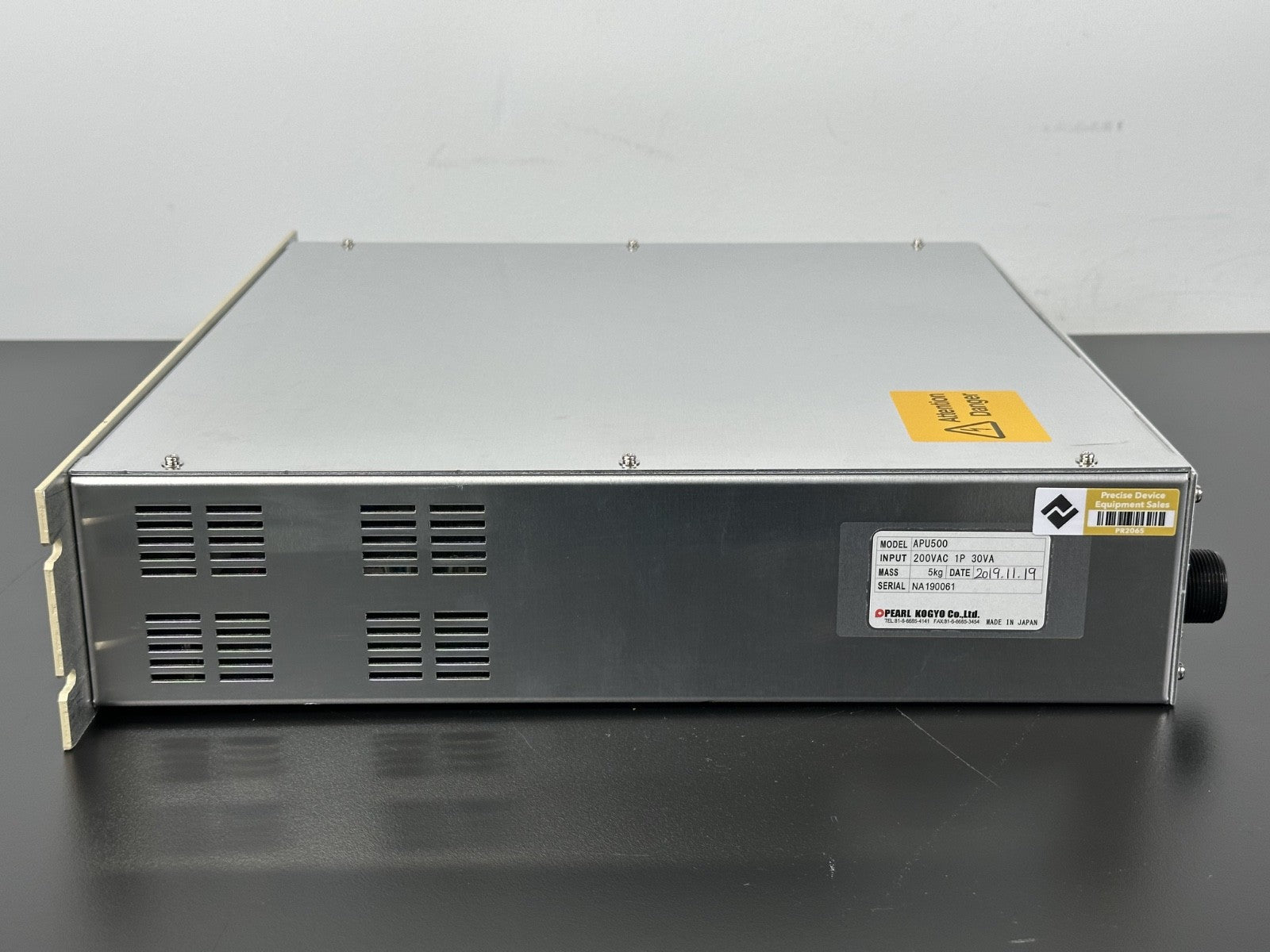 Pearl Kogyo APU500 EC1 Monitor Unit Industrial Control Module3