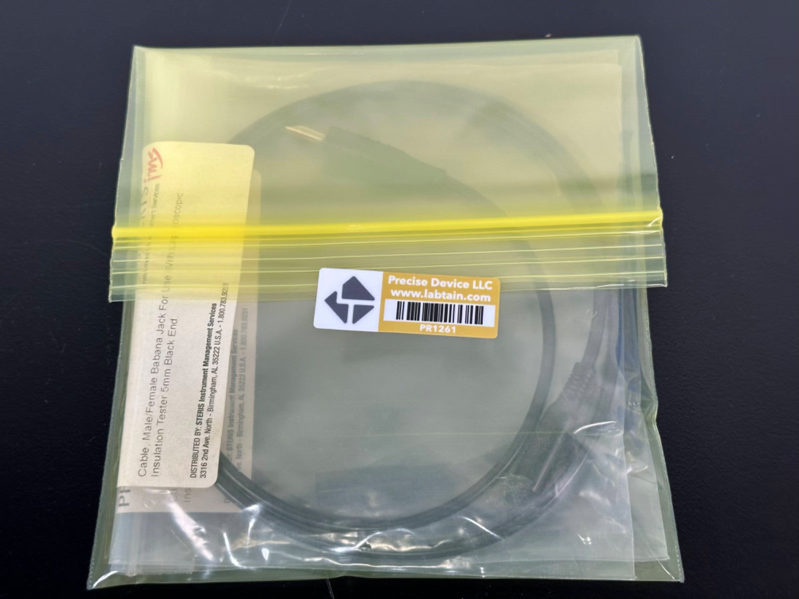 Lot of 2 STERIS IMS PR.70 1480 C Male/Female Banana Jack Cable Laparoscopic Test4