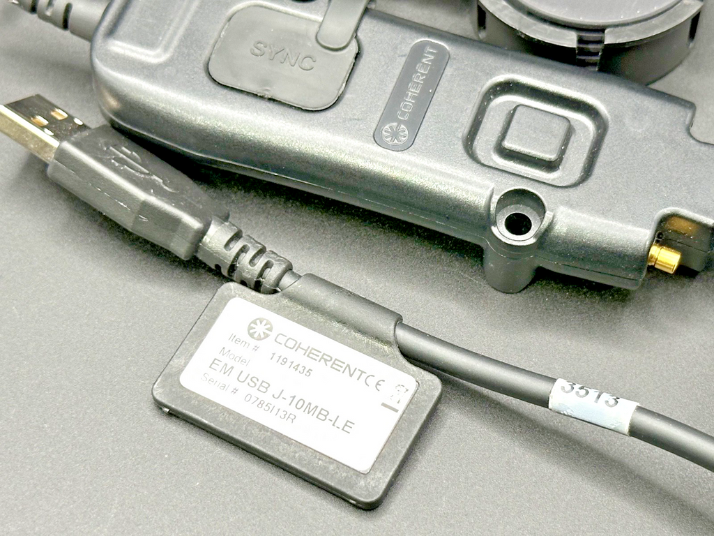 Coherent EnergyMax J-10MB-LE USB Laser Energy Sensor 11914352