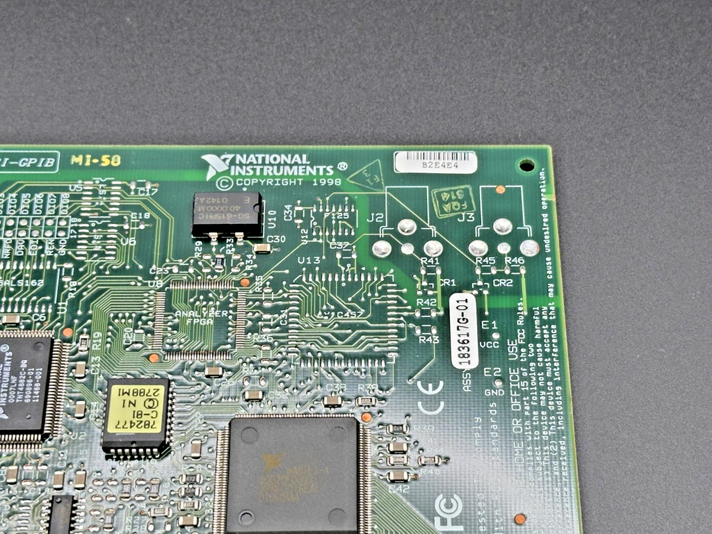 National Instruments PCI GPIB IEEE 488.2 Interface Card 183617G 01 Working1