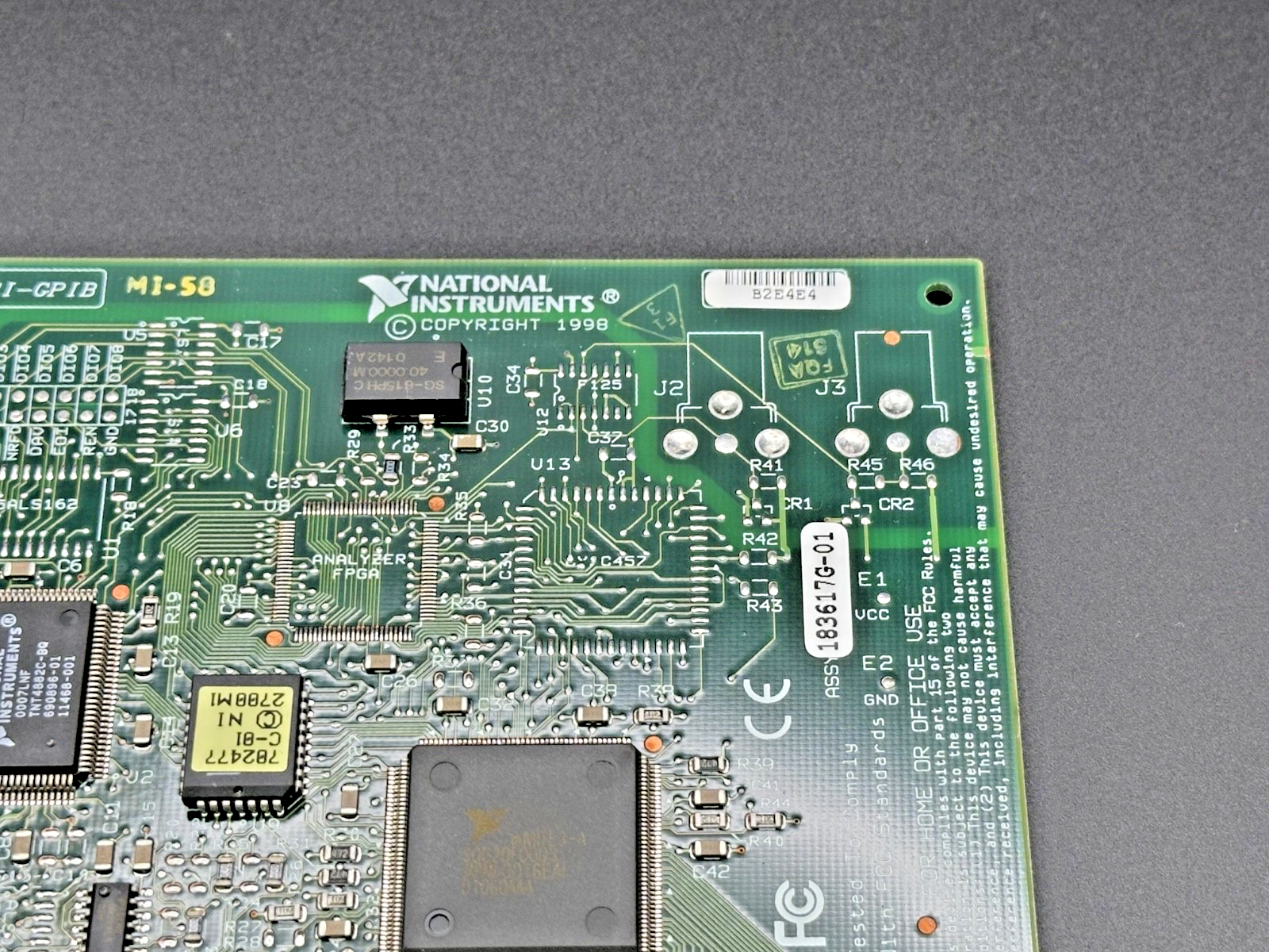 National Instruments PCI GPIB IEEE 488.2 Interface Card 183617G 01 Working1