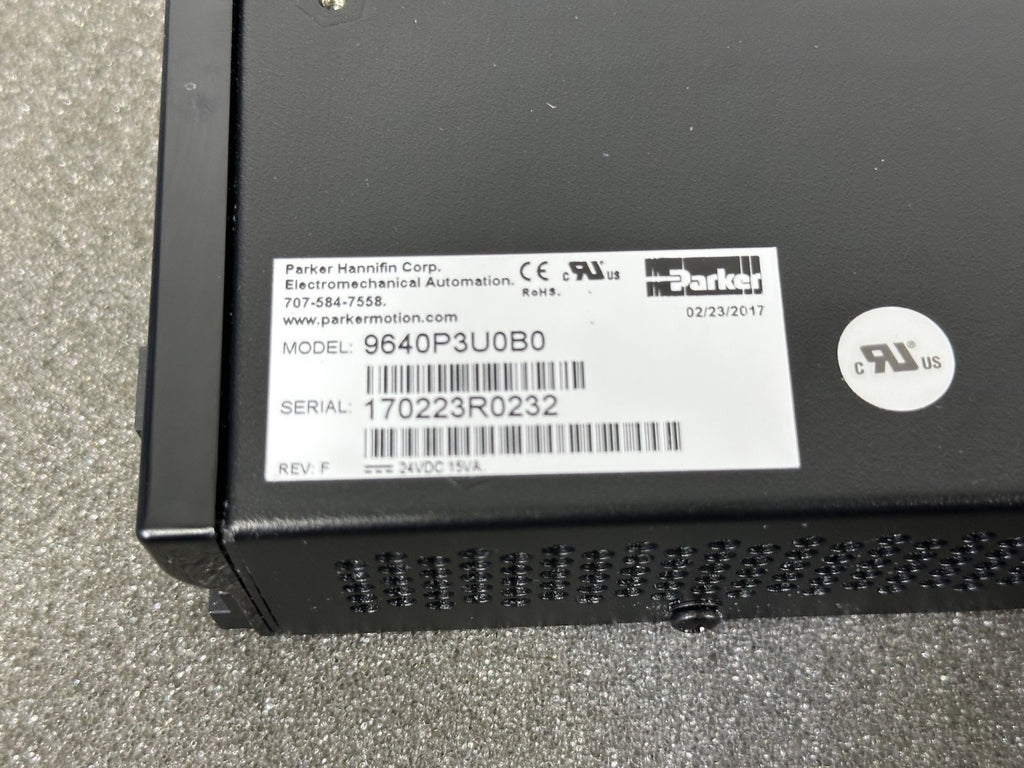 Parker AR 04PE Aries EPL Servo Drive & 9640P3U0B0 Controller7